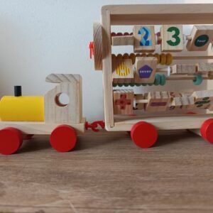 Multifunction Learning Wooden Train