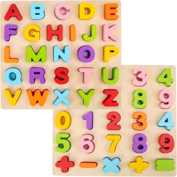 ABC & 123 Learning Fun Puzzle Set