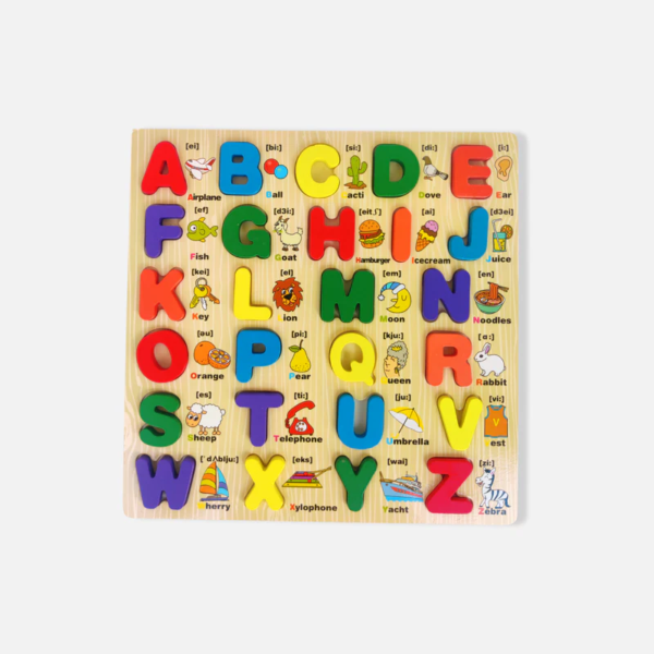 Montessori Capital Alphabet Blocks ( BIG)