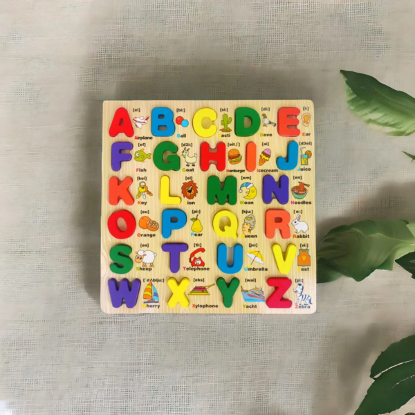 Montessori Capital Alphabet Blocks ( BIG)