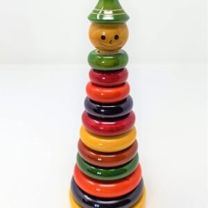 Clown Wooden Stacker Set