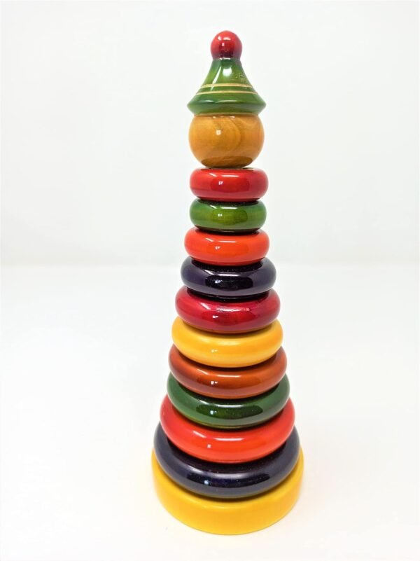 Clown Wooden Stacker Set