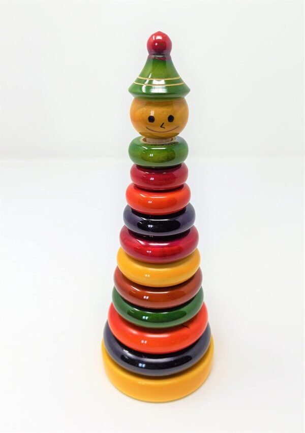 Clown Wooden Stacker Set