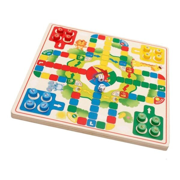 2-in-1 Board Game, Chinese Checkers and Ludo