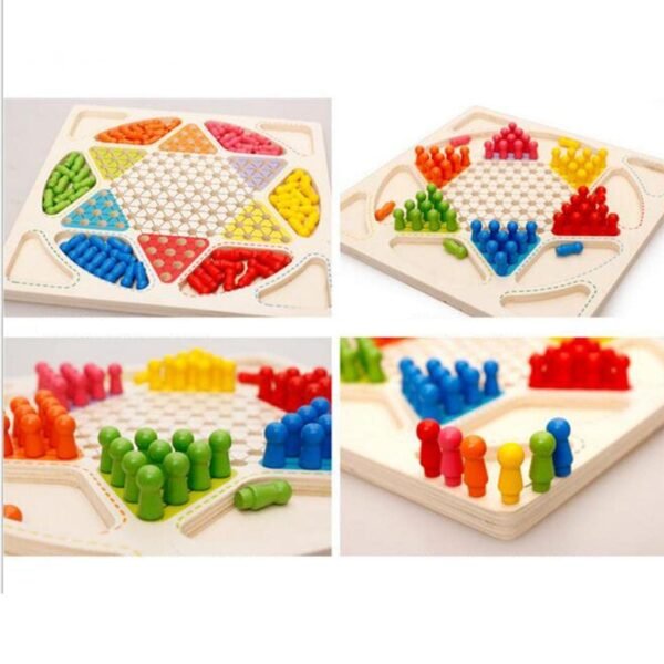 2-in-1 Board Game, Chinese Checkers and Ludo