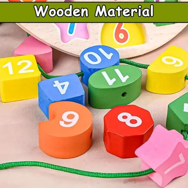 Montessori Clock Wooden Toys For Babies