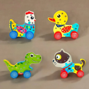 PUZZLE ANIMAL CAR