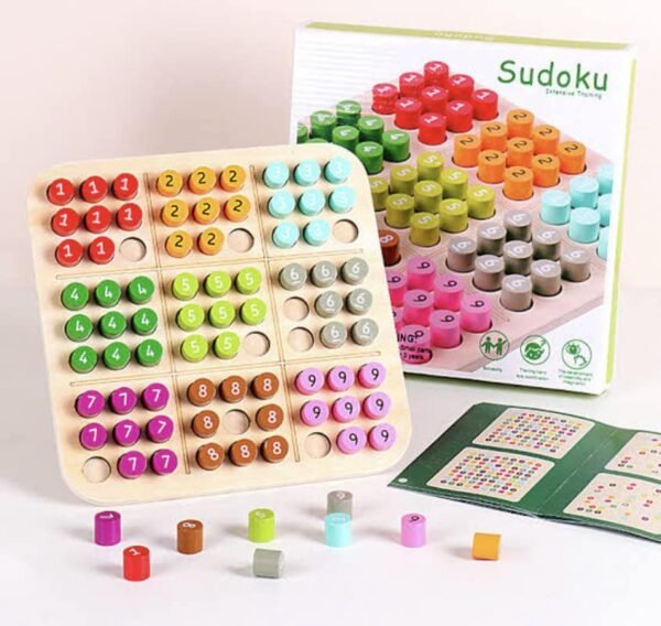 Wooden Sudoku Game