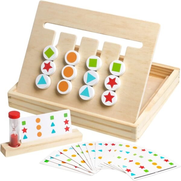 Puzzle Board Color Shape Sorting Matching Logic Game