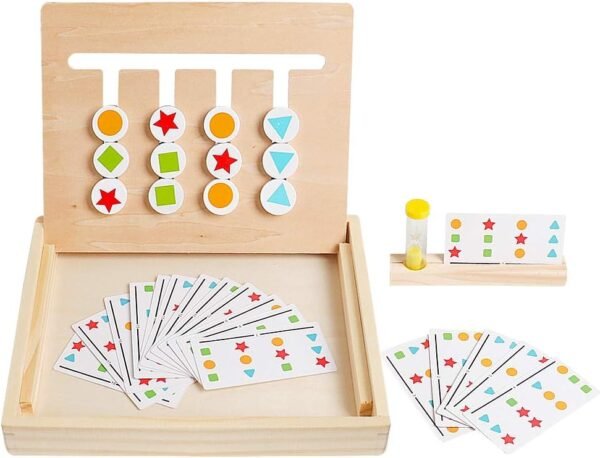 Puzzle Board Color Shape Sorting Matching Logic Game