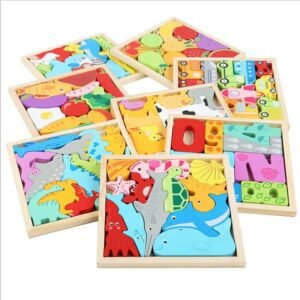 Think 'n' Play Puzzle Blocks ( 1 SINGLE TRAY)