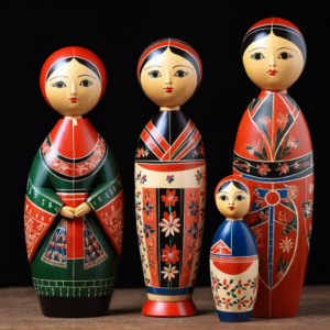 traditional channapatna wooden dolls