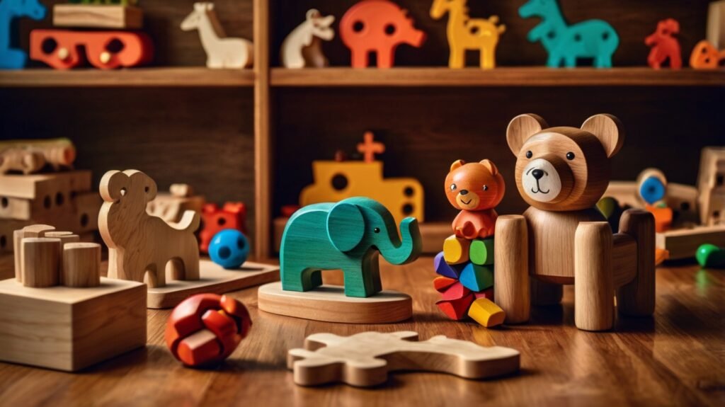 Non toxic wooden toys